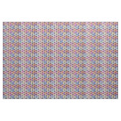 Mehrfarbige Buntglasblässe-Blume Stoff (Fat Quarter (45,7 x 55,9 cm))