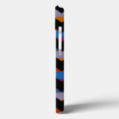 Mehrfarbige Chevron-Zickzack-Streifenmuster Case-Mate iPhone Hülle (Rückseite / Links)