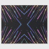Mehrfarbige Commit Streaks Geschenkpapier (Flach)