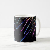 Mehrfarbige Commit Streaks Kaffeetasse (VorderseiteRechts)