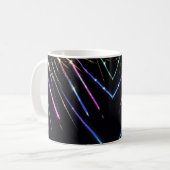Mehrfarbige Commit Streaks Kaffeetasse (Vorderseite Links)
