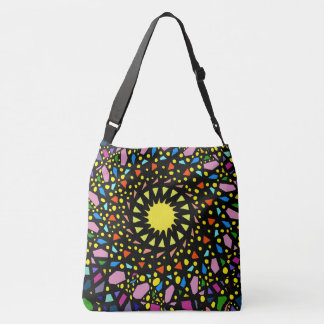 Mehrfarbige Confetti Sun Tote Bag von Joya Eve Tragetaschen Mit Langen Trägern