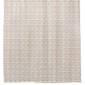 Mehrfarbige Dackeln Duschvorhang (Vorderseite)