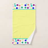 Mehrfarbige Dosen Badehandtuch Set (Handtuch)