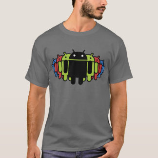 Mehrfarbige Droid Armee T-Shirt