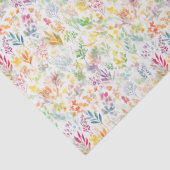 Mehrfarbige Ebenen lebendiger Blätter Seidenpapier (Detail)