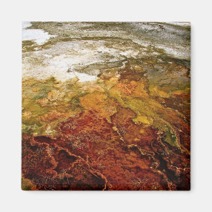 Mehrfarbige Erzlagerstätten in Yellowstone Magnet