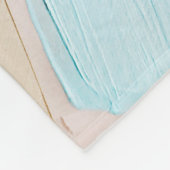 mehrfarbige Farben Fleecedecke (Ecke)