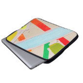 mehrfarbige Farben Laptopschutzhülle (Vorne Knopf)