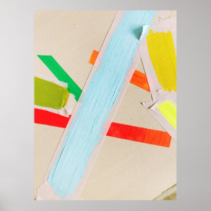 mehrfarbige Farben Poster