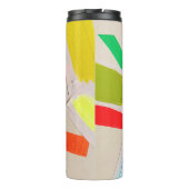 mehrfarbige Farben Thermosbecher (Rückseite)