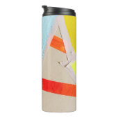 mehrfarbige Farben Thermosbecher (Nach rechts gedreht)