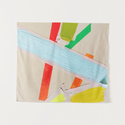 mehrfarbige Farben Wandteppich (Vorderseite (Horizontal))