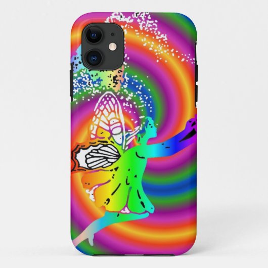 mehrfarbige Fee Case-Mate iPhone Hülle (Rückseite)