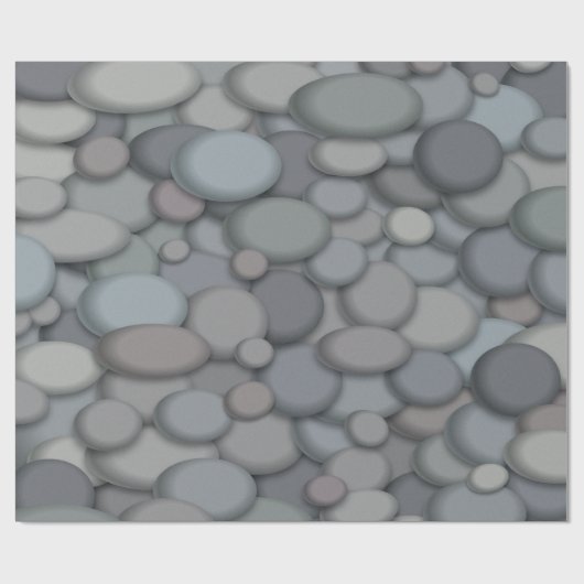 Mehrfarbige Felsgesteine Geschenkpapier (Flach)