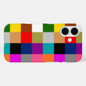 Mehrfarbige Fette Farbblöcke Design Case-Mate iPhone Hülle (Rückseite (Horizontal))