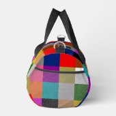 Mehrfarbige Fette Farbblöcke Design  Duffle Bag (Rechts)