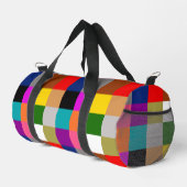 Mehrfarbige Fette Farbblöcke Design  Duffle Bag (Rechte Ecke)
