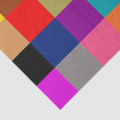Mehrfarbige Fette Farbblöcke Design Seidenpapier (Ausschnitt)