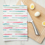 Mehrfarbige Flöten Handtuch (Viertel Falte)