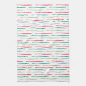 Mehrfarbige Flöten Handtuch (Vertikal)