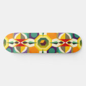 Mehrfarbige Form 1 Skateboard (Horizontal)