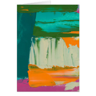 Mehrfarbige freie Ausdruck-Malerei