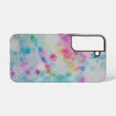 Mehrfarbige Gefärbte Krawatte Samsung Galaxy Hülle (Rückseite (Horizontal))