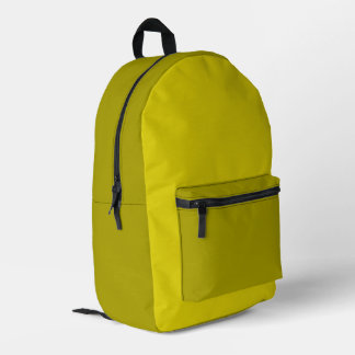 Mehrfarbige gelbe Umhängetasche  Bedruckter Rucksack