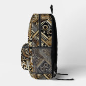 Mehrfarbige gemusterte Rucksack (Rechts)