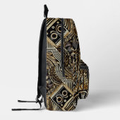 Mehrfarbige gemusterte Rucksack (Links)