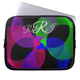 Mehrfarbige geometrische Fusions-Elektronik-Tasche Laptopschutzhülle