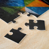 mehrfarbige Gesichtskunst Puzzle (Seite)