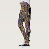 Mehrfarbige Gestaltung - Leggings (Links)