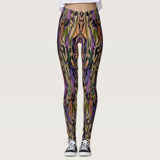 Mehrfarbige Gestaltung - Leggings (Vorderseite)