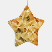 mehrfarbige getrocknete Teigwaren Keramik Ornament (Rechts)