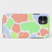 Mehrfarbige Giraffenfell-Muster Case-Mate iPhone Hülle (Rückseite (Horizontal))