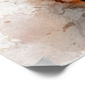 mehrfarbige Gitarre Poster (Ecke)