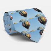 Mehrfarbige Heißluftballone Krawatte (Gerollt)