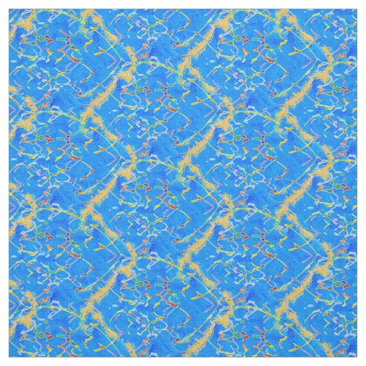 mehrfarbige Herzen Stoff (Muster)