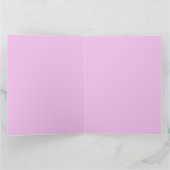 Mehrfarbige Herzen Valentine Karte (Innenseite)