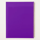 Mehrfarbige Herzen Valentine Planer (Rückseite)