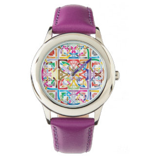 mehrfarbige Himmelsbeobachtung Armbanduhr
