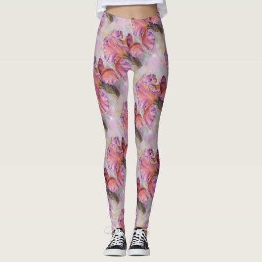 MEHRFARBIGE IRIS | LEGGINGS (Vorderseite)
