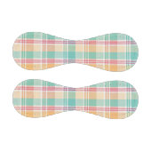 Mehrfarbige Karo-Gingham Baseball (Paneele)