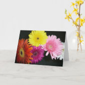 Mehrfarbige Keime Karte (Gelbe Blume)