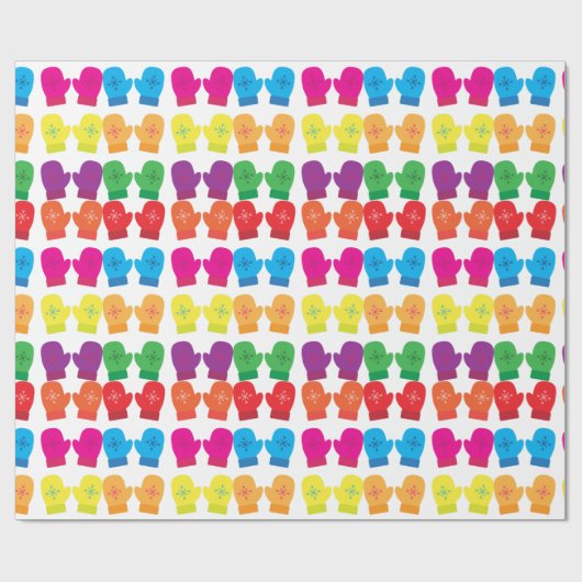 mehrfarbige Knitterfütter Thunder_Cove Geschenkpapier (Flach)