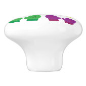 mehrfarbige Knitterfütter Thunder_Cove Keramikknauf (Seitenansicht)