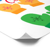 mehrfarbige Knitterfütter Thunder_Cove Poster (Ecke)