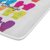 mehrfarbige Knitterfütter Thunder_Cove Schneidebrett (Ecke)